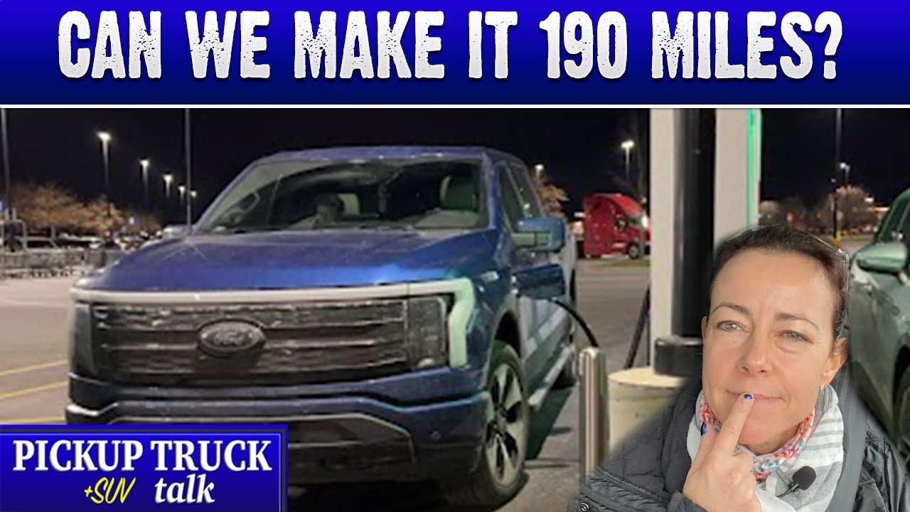 Shocking Range Loss? Winter 2022 Ford F-150 Lightning Road Trip