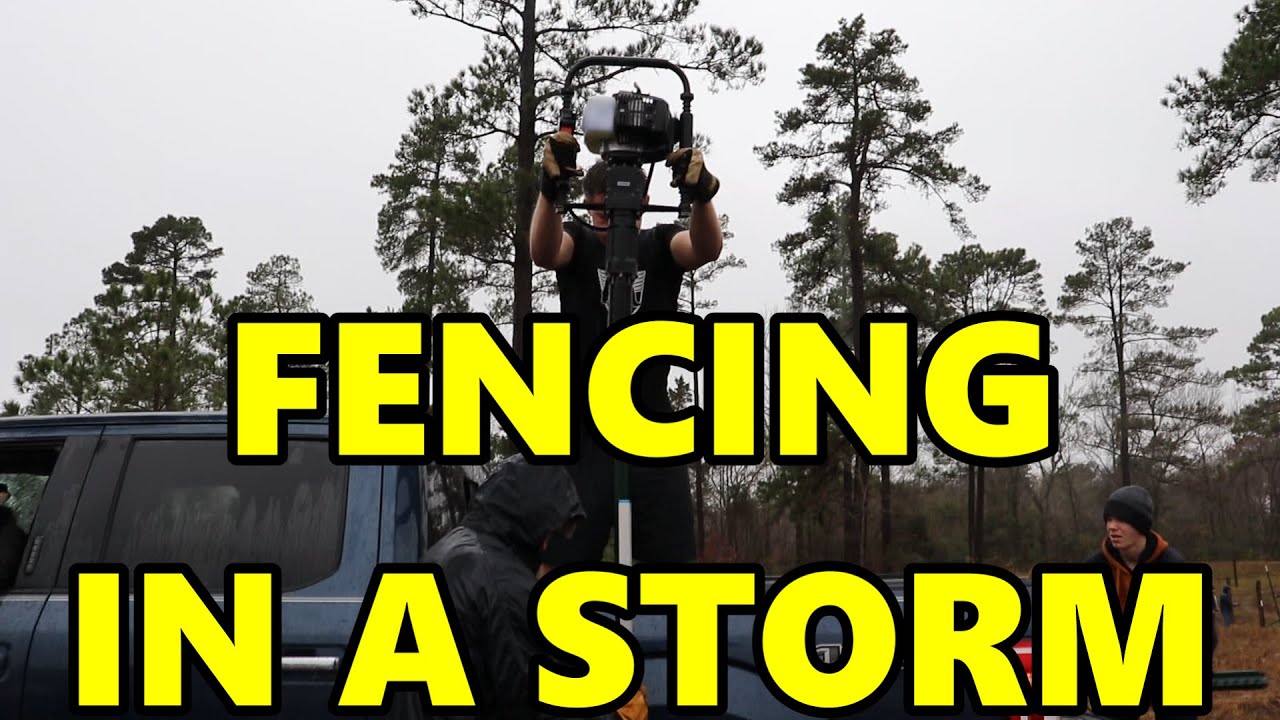 Ep. 142 - Finally Coming Together | Building a Bison Pasture Fence With Gas Powered T Post Driver