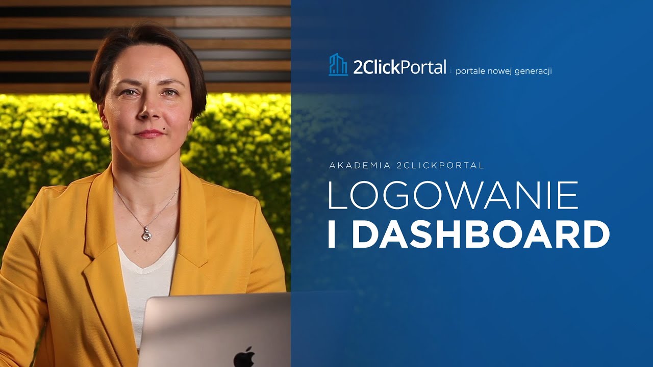 Logowanie do panelu administracyjnego i omówienie dashboard systemu 2ClickPortal - wiedeoporadnik