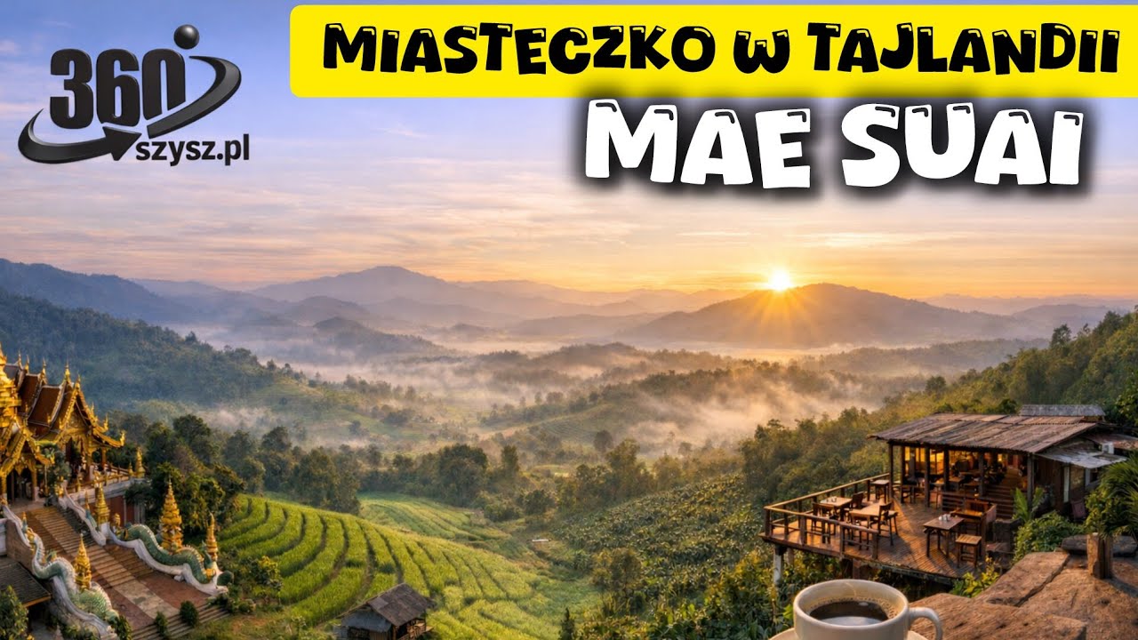 Tego miejsca w Tajlandii nikt Ci nie pokaże 🇹🇭 Mae Suai w wirtualnej wycieczce 360° | Insta360 X4