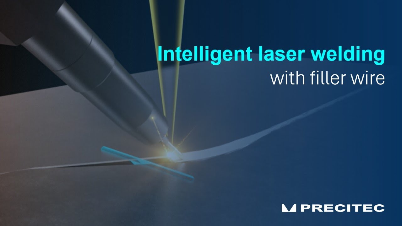 Intelligent laser welding with filler wire - WeldMaster Wire Select