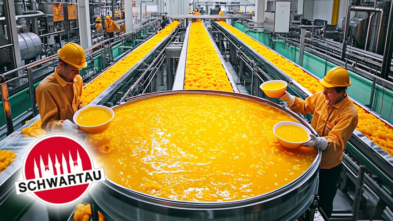Wie Marmelade In Der Fabrik Hergestellt Wird