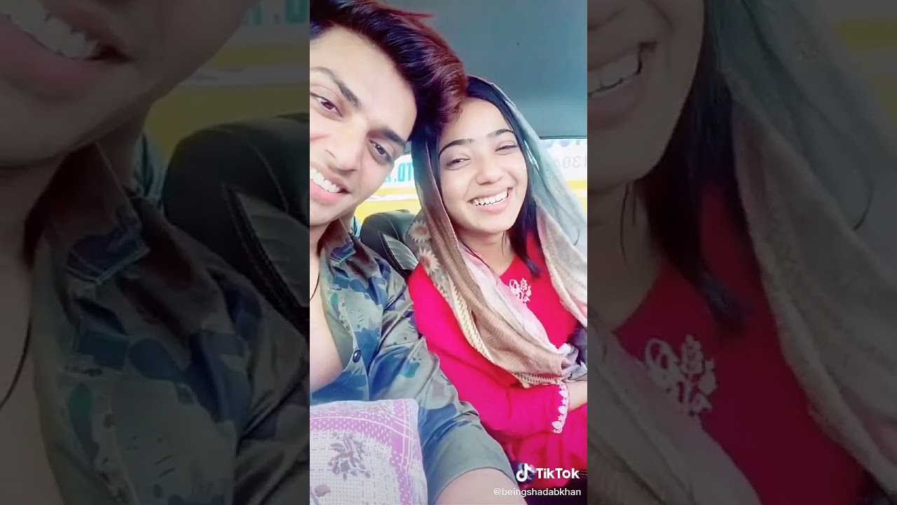 Latest tik tok video of Shadab khan and Muskan Sharma | beingshadabkhan | Tik Tok trending video