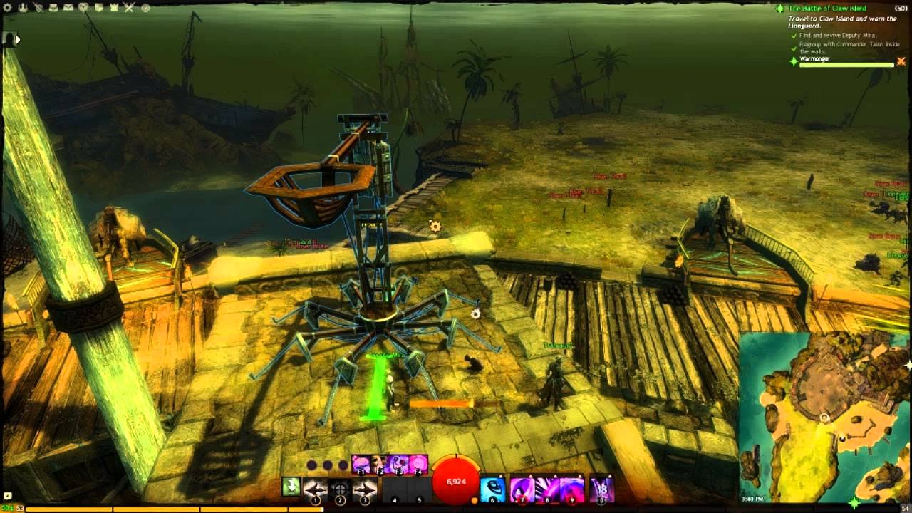 Ayvri at The Battle of Claw Island