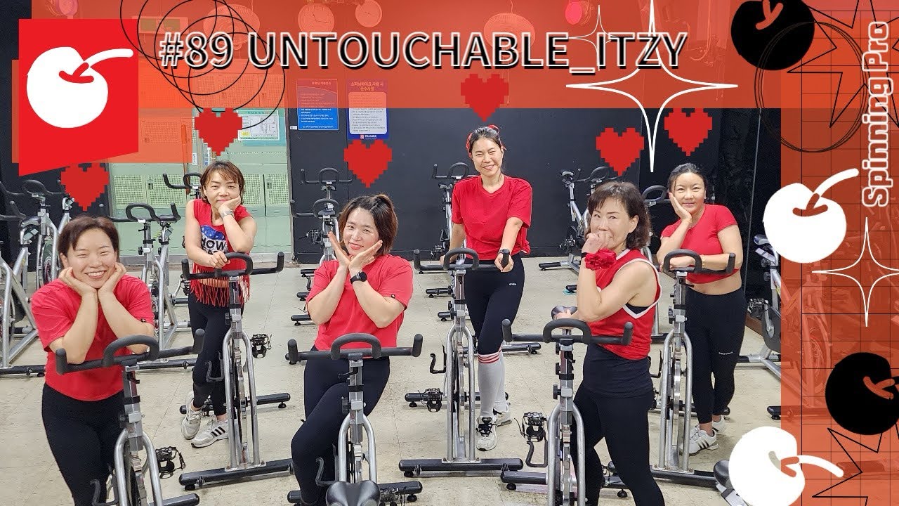 K-POP Indoor Cycling❤️UNTOUCHABLE-ITZY🌟We are  Passionate!🌹SPINNING PRO