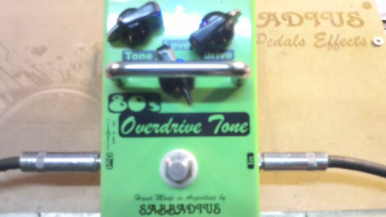 SABBADIUS 80 Overdrive Tone