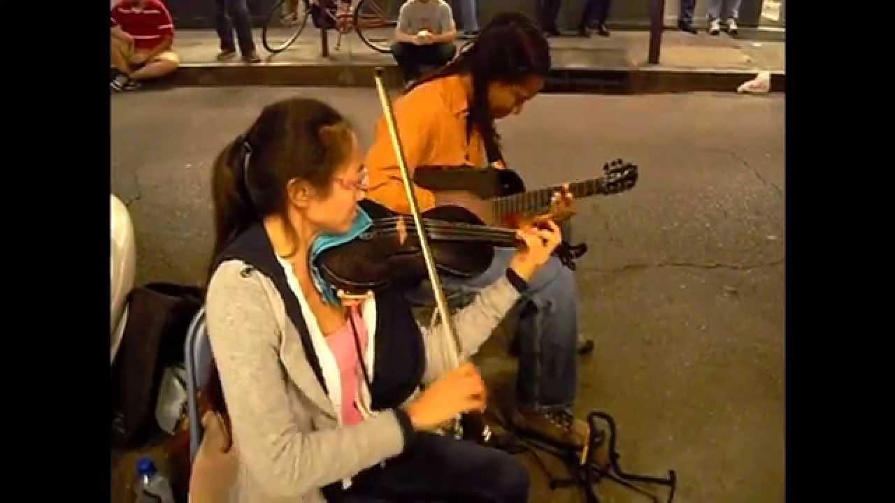 Stairway to Heaven ~ Street Musicians Tanya & Dorise
