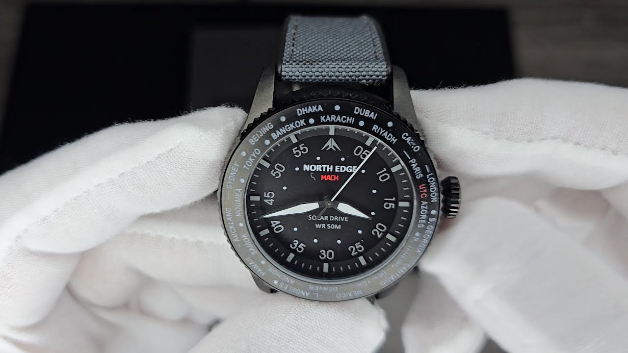 North Edge. A Solar Powered Field Watch. Get the Good, the Bad and the Ugly Here!