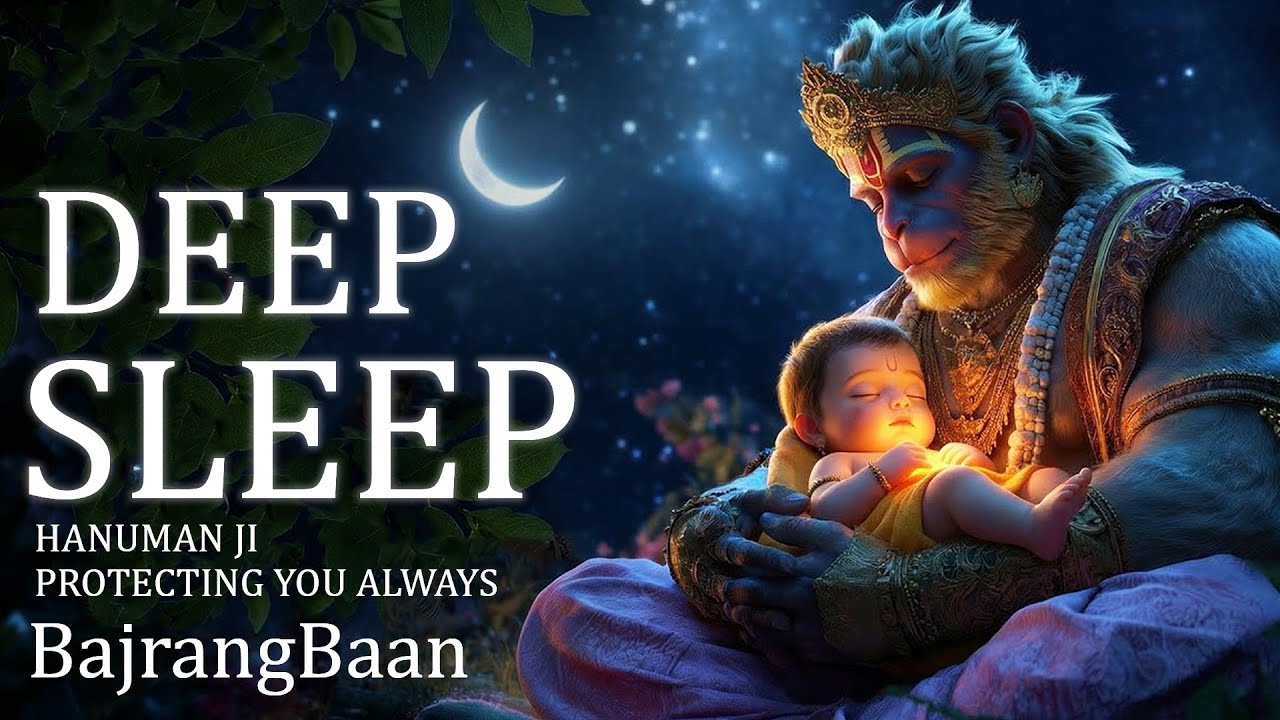 You'll Sleep Like a Child in Hanuman Ji's Protection | Bajrang Baan | बजरंबाण | Mind Relaxing