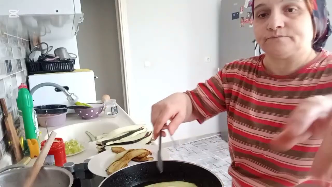 PATLICAN SARMASI YAPTIK #keşfet 