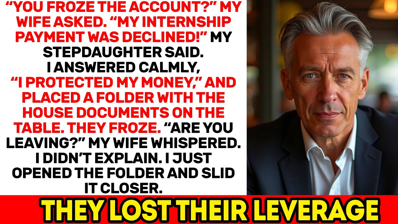 My Wife Asked Why the Account Was Frozen I Answered With House Documents