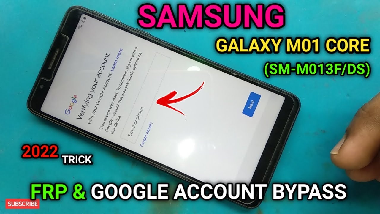 Samsung m01 core frp bypass | Samsung m013f frp bypass 2022 | Samsung frp bypass 2022 | M013F | M01