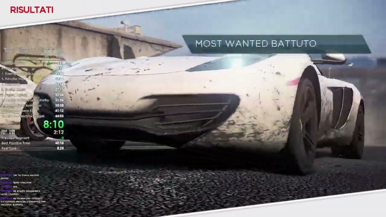NFS Most Wanted 2012 Any% NG+ Speedrun In 41:30