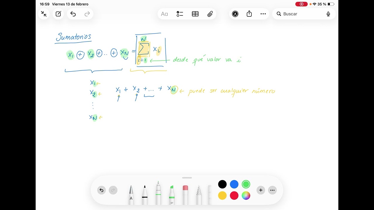 Sumatorios | Parte I