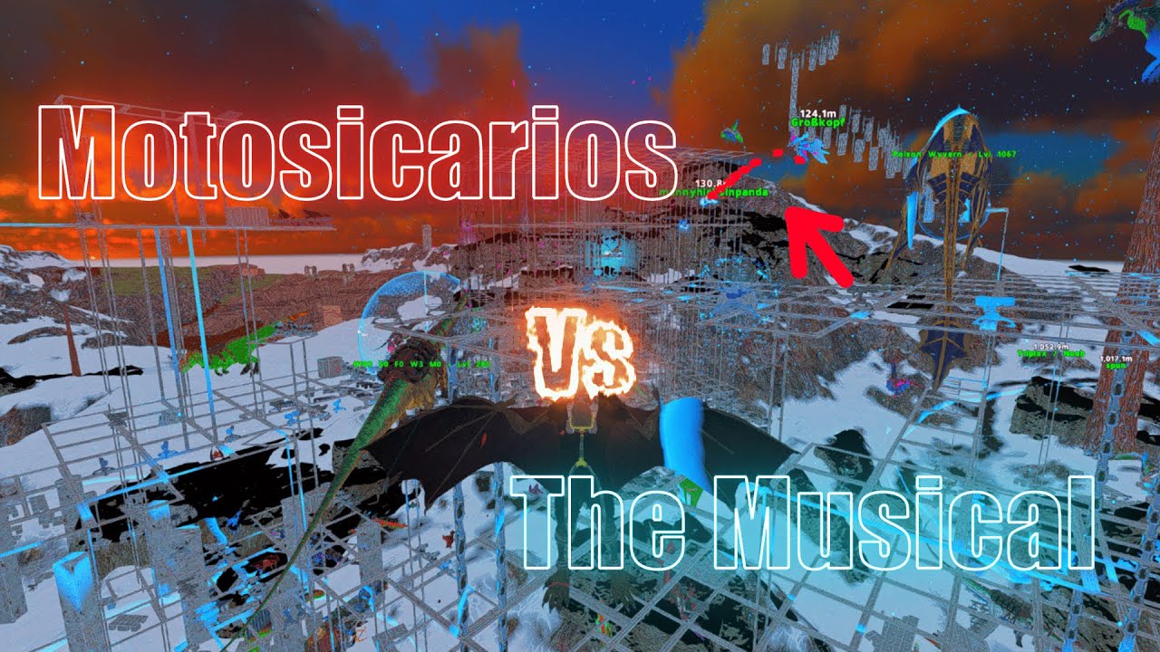 Bullying this Tribe for an entire season (we wiped them everywhere) | Motosicarios | Ark Unofficial