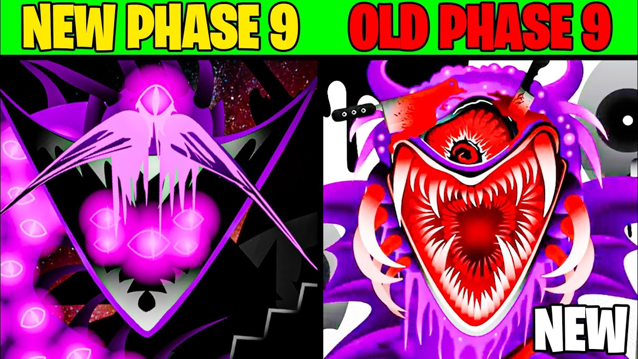 New Phase 9 VS Old Phase 9 in Incredibox Sprunki (New Mod)