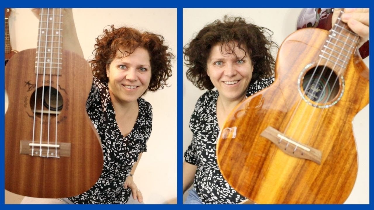 € 60 vs €550: UKULELE Comparison 😜 (w/ Kiss me - Sixpence Non The Richer)