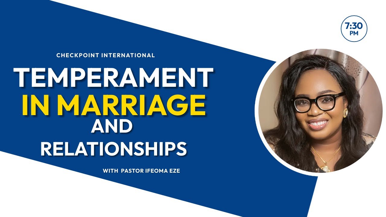 TEMPERAMENT IN MARRIAGE AND RELATIONSHIPS