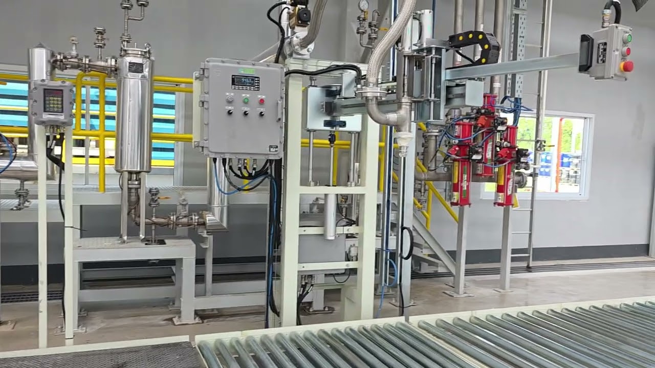 Drums/IBC explusion proof filling line.