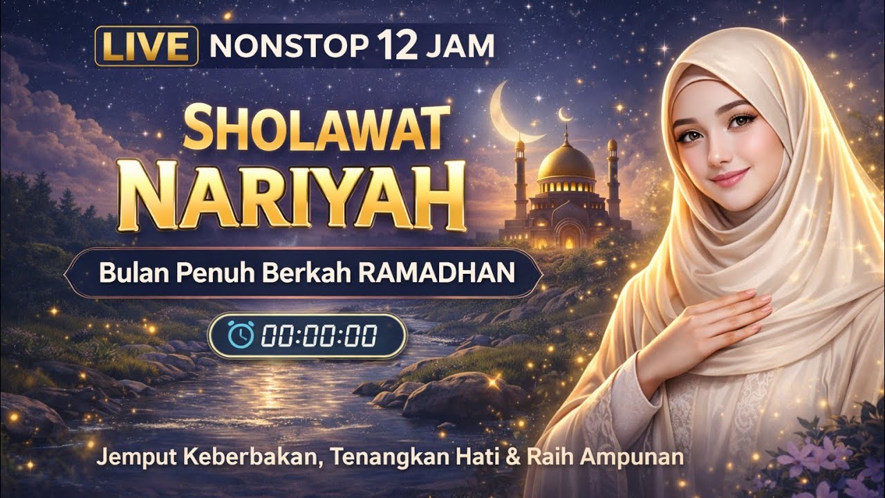 Sholawat Nariyah Raih keberkahan dan kedamaian hati di siang hari menjelang Ramadhan