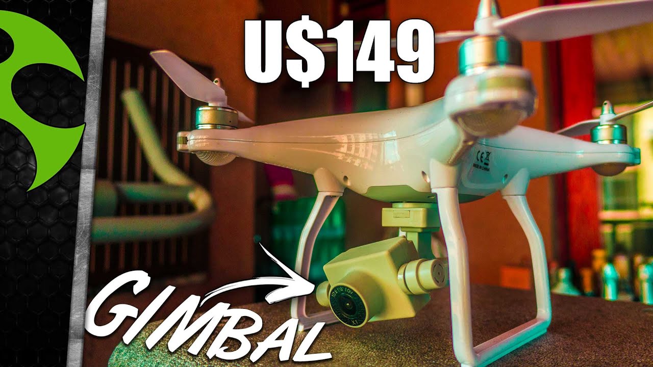 DRONE BARATO com GIMBAL e GPS - WLToys XK X1