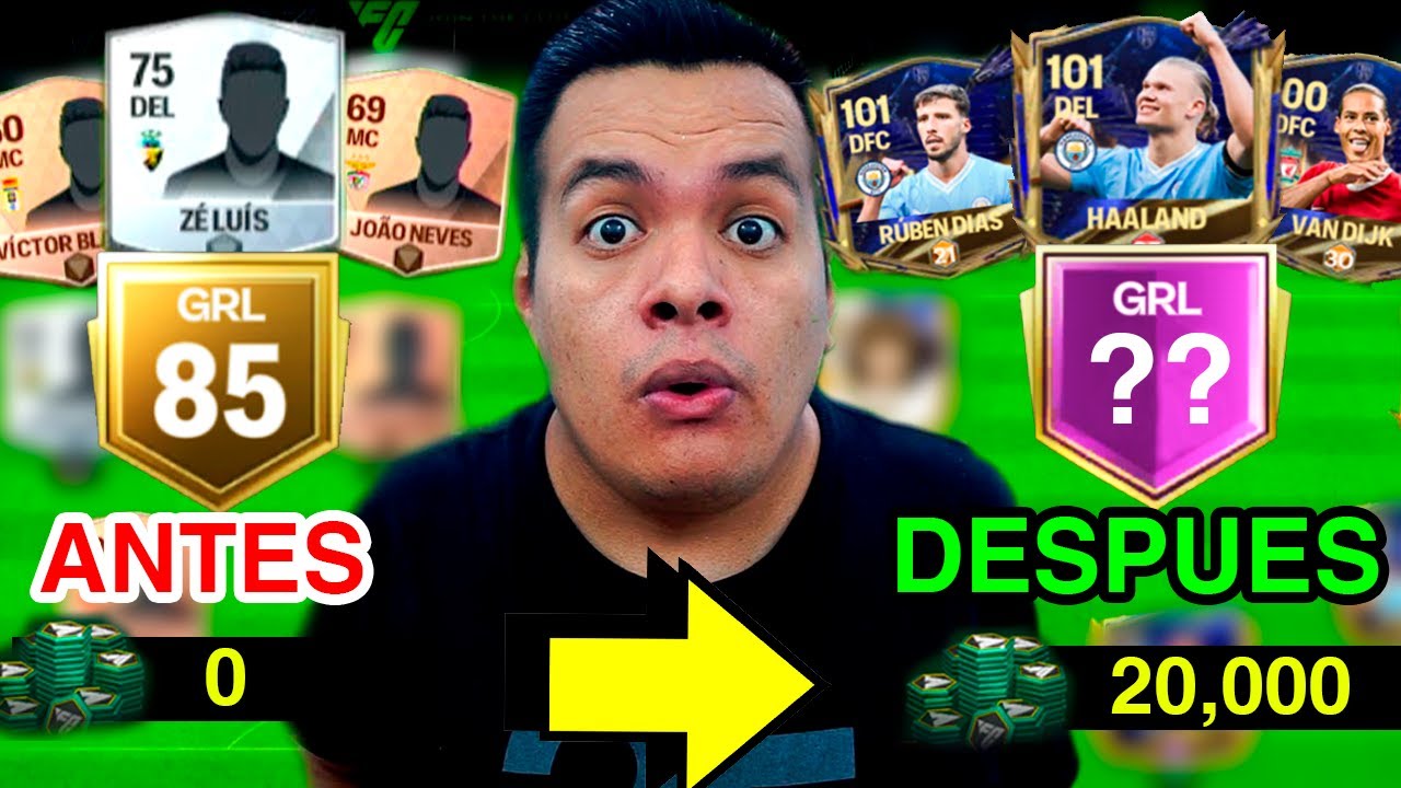 🤑 MEJORO MI CUENTA para REGALARLE a SUSCRIPTOR con 20,000 FC POINTS & DOBLE UTOTY | FC 24 Mobile