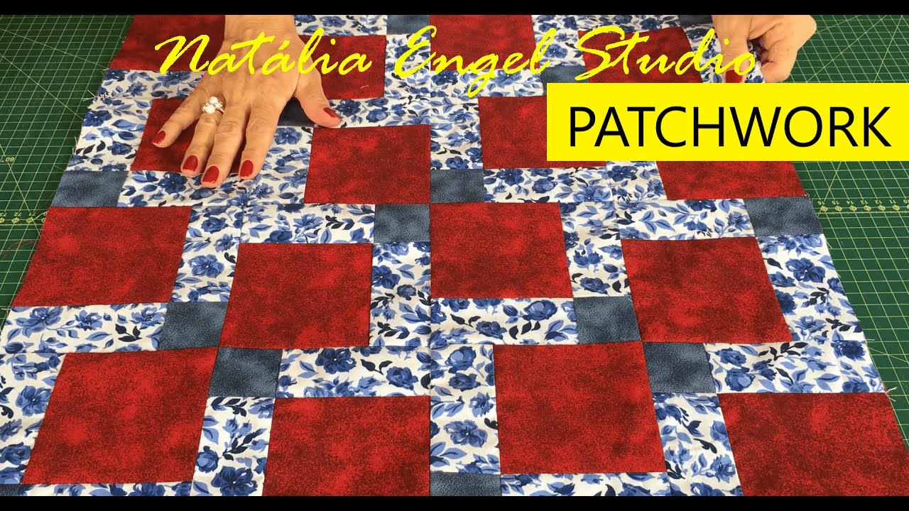 NINE PATCH Desconstruído | Capa de Almofada | PATCHWORK