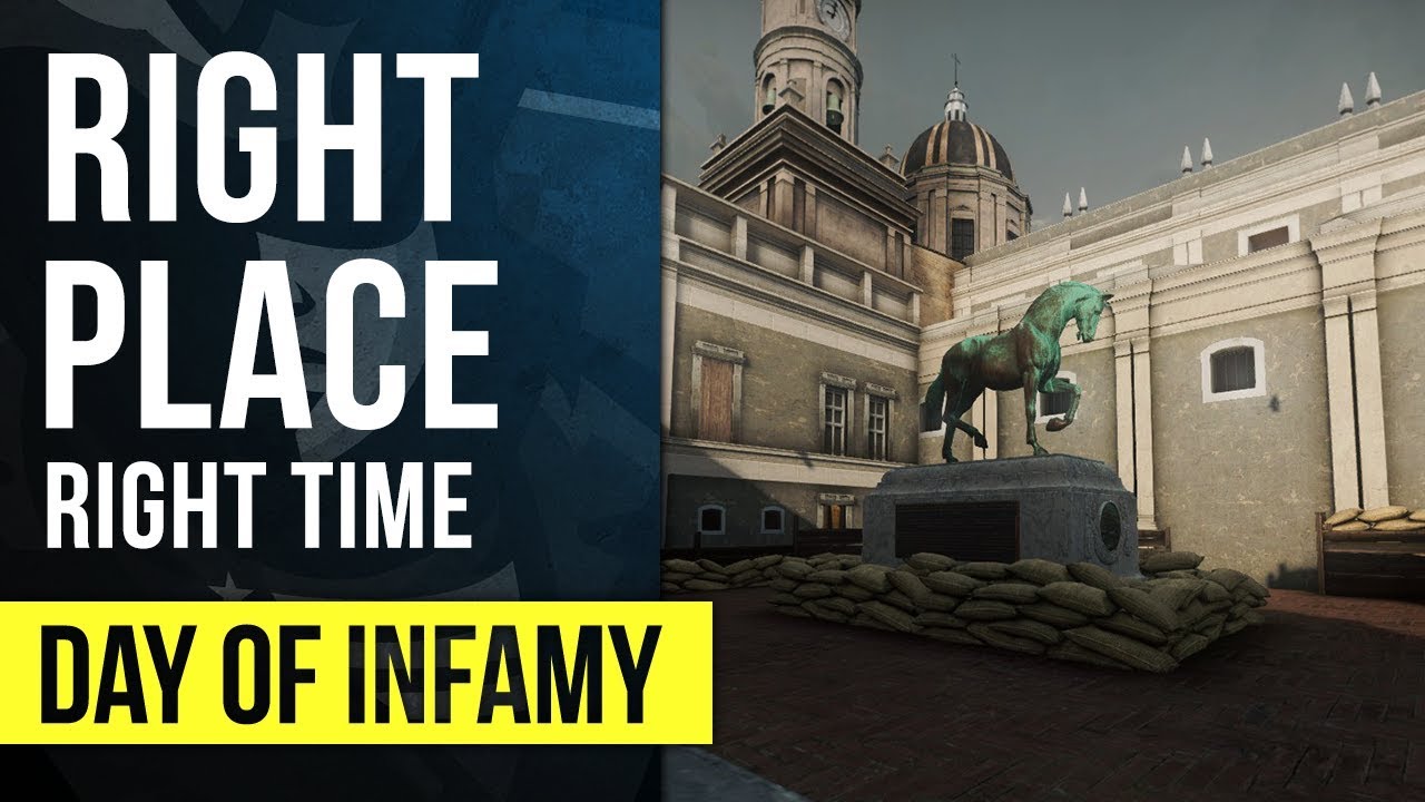 RIGHT PLACE, RIGHT TIME | Day of Infamy Gameplay