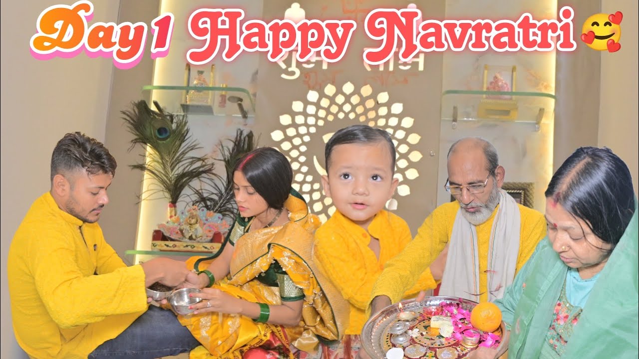 Navratri का पहला दिन | Ankush Saxena | Swati श्रीवास्तव
