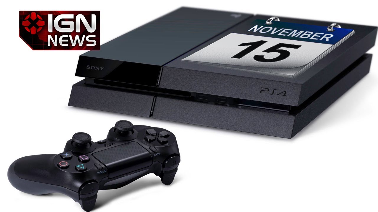 PS4 Release Date Revealed