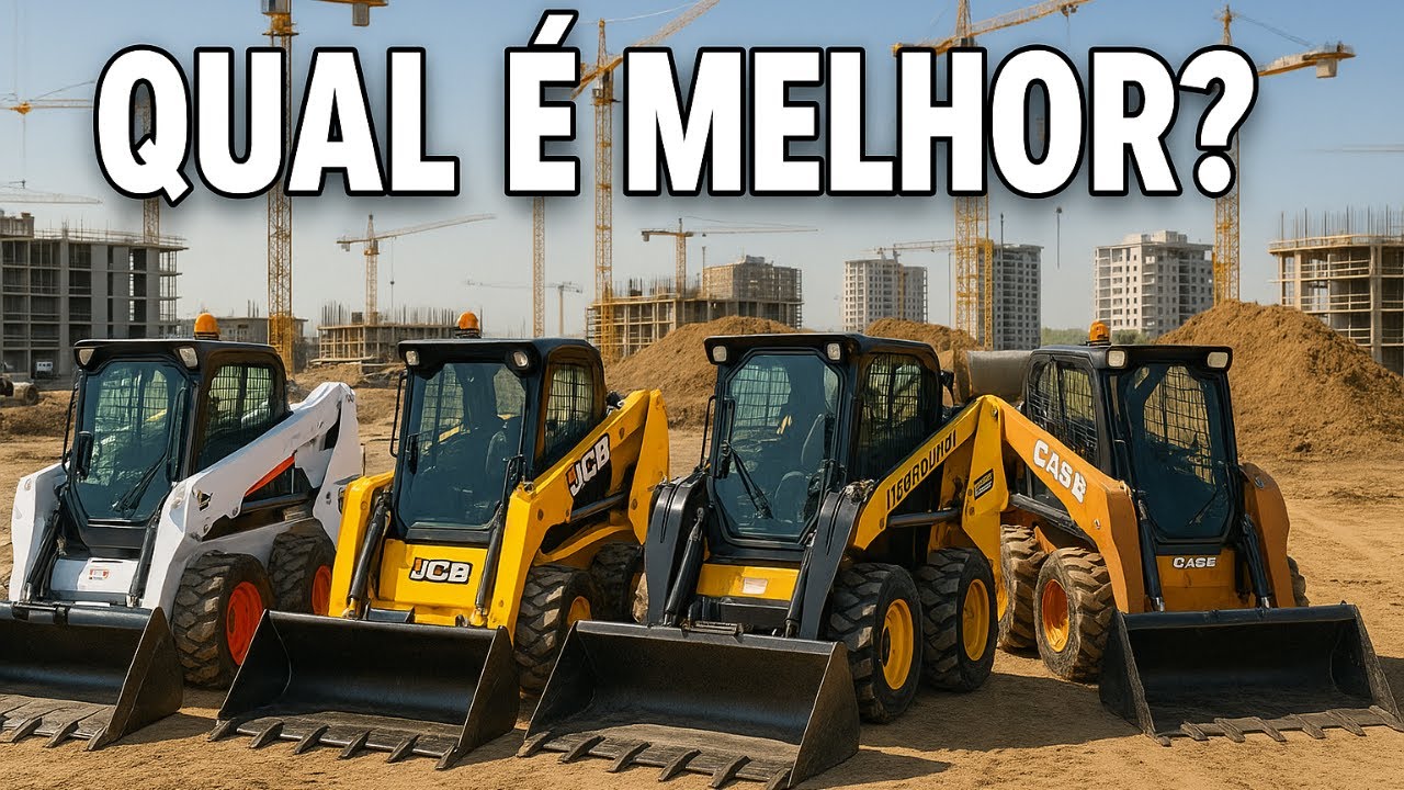 AS MAIS SUPREENDENTES MINI CARREGADEIRAS VENDIDAS NO BRASIL !! CONHEÇAS AS MELHORES E MAIS BARATAS
