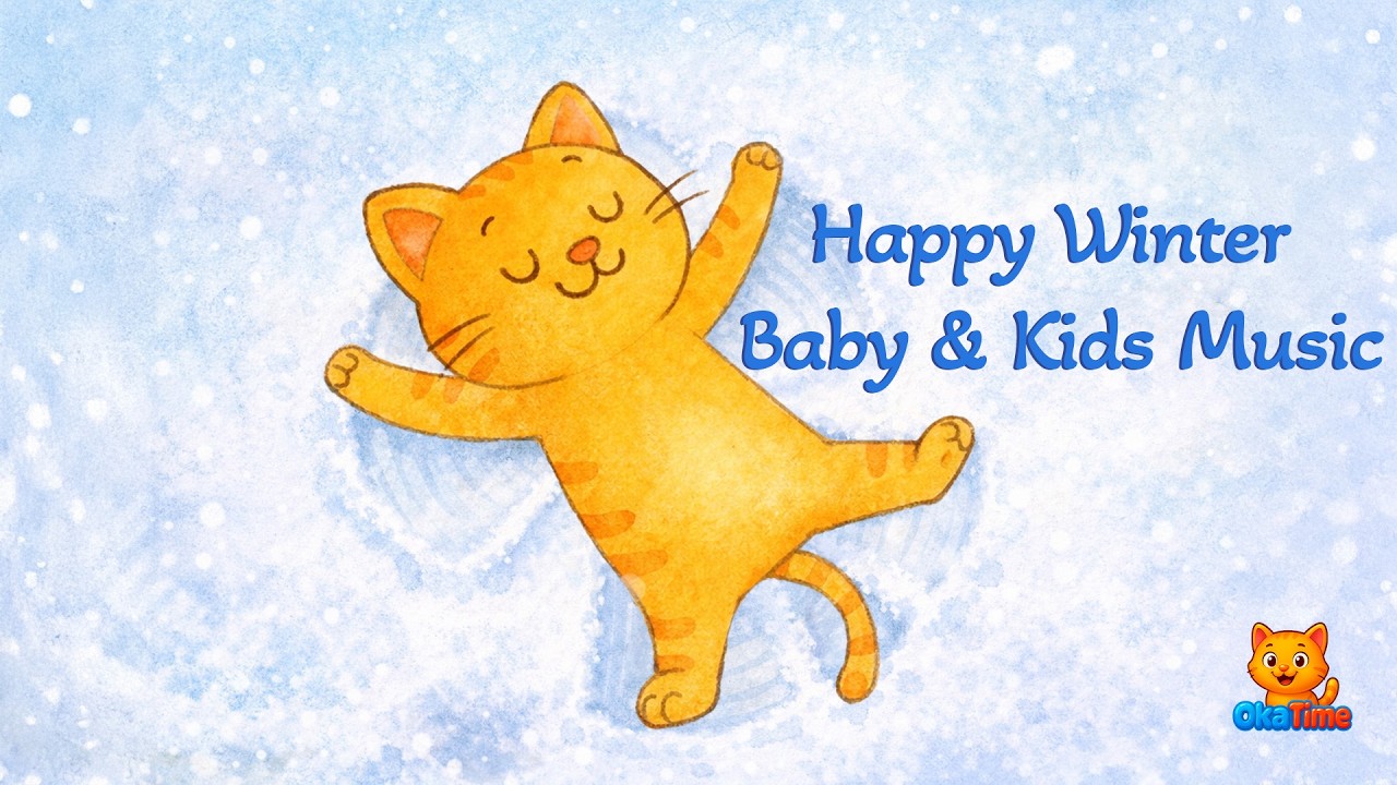 ❄️ Happy Winter Morning Music for Kids & Babies | Snowy Daytime Background Music (30:00) | No Lyrics