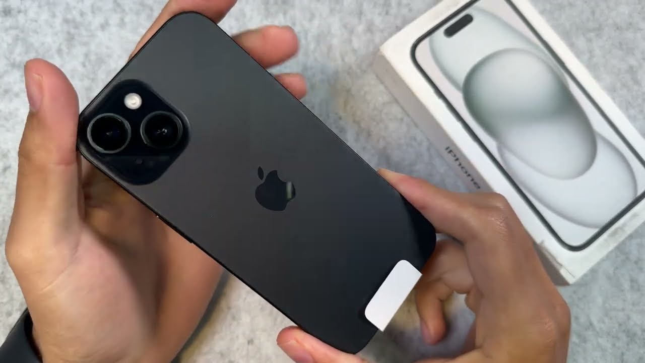 iPhone 15 Preto 128gb - Unboxing e Impressões