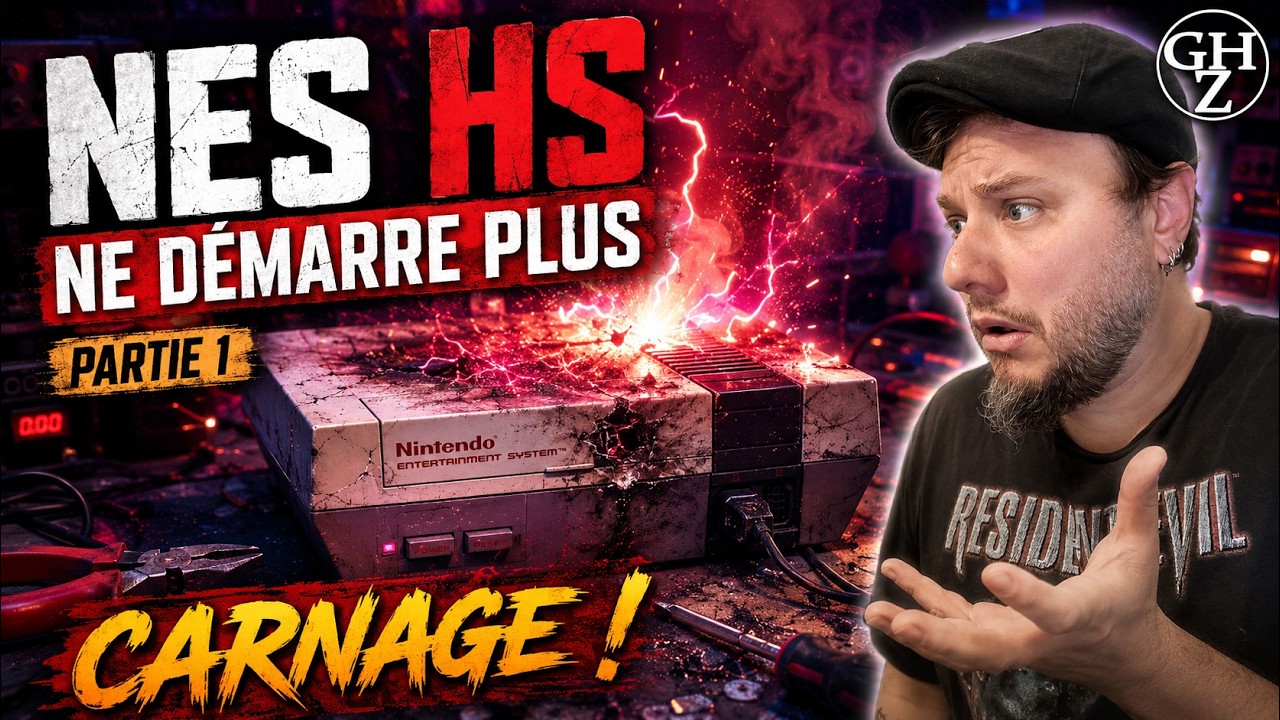 🚨 Réparation Nintendo NES : Elle ne Démarre Plus ! Comment la Sauver ? 🛠️ 