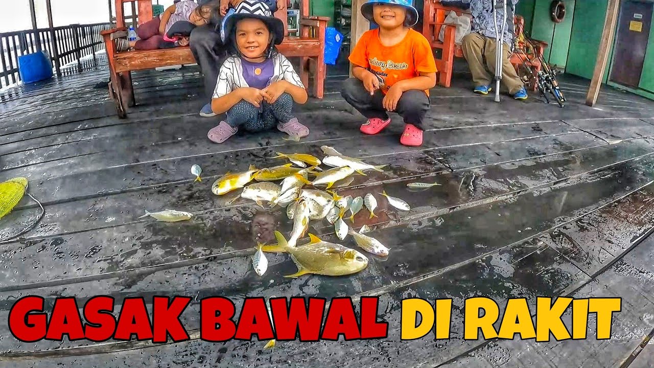 GASAK BAWAL DI RAKIT. MEMANCING RAKIT DI JOHOR - Rakit Dza