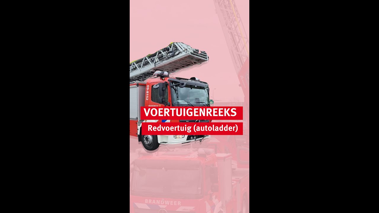 Voertuigenreeks - redvoertuig (autoladder)