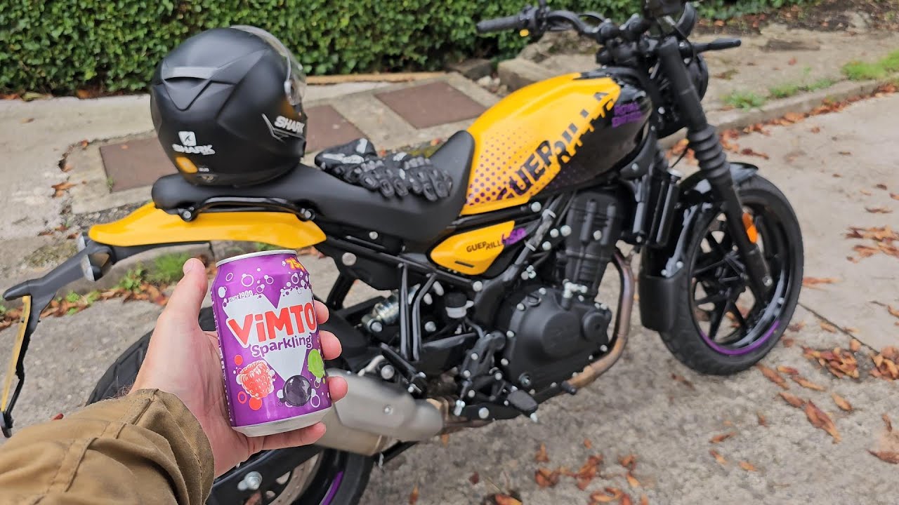Я купил банку Vimto... Royal Enfield Guerrilla 450