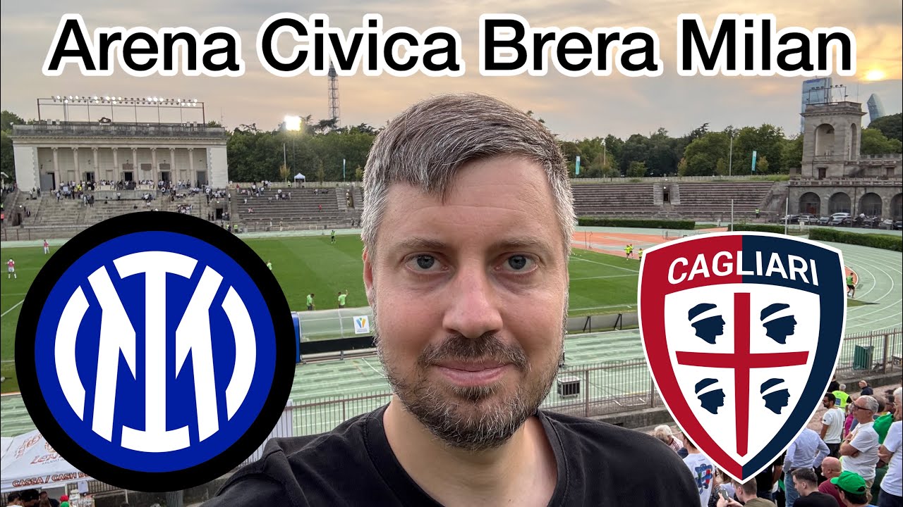 Самый старый стадион в мире! Арена Чивика Брера, Милан. Супер кубок Италии, финал Интер Кальяри. 