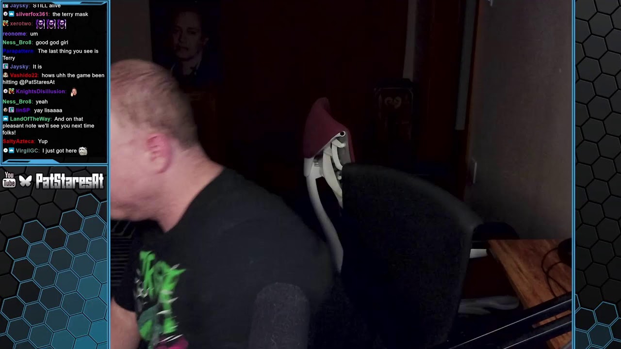 Pat Stares At Lisa The Joyful!