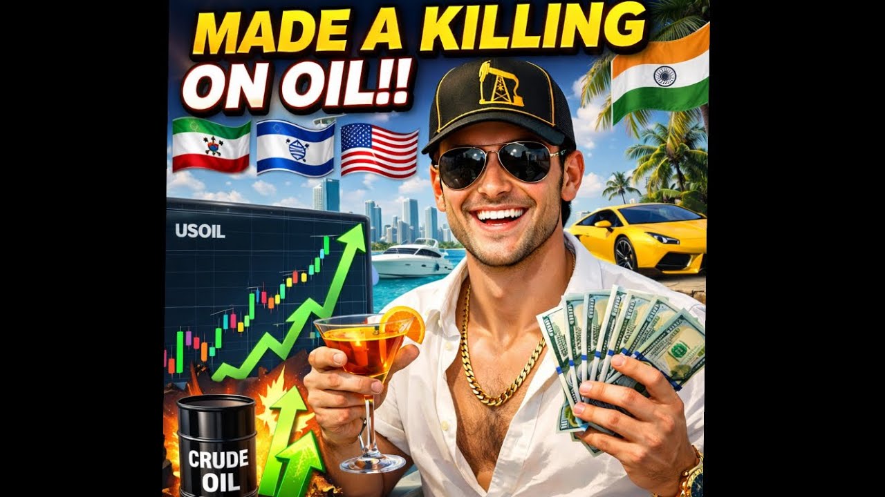 Iran 🇮🇷 Israel 🇮🇱 Tensions tel3o price dial Oil… I Took the Trade 🔥☄️