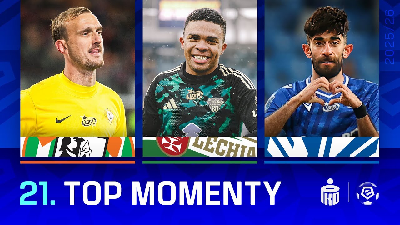Wszystkie gole 21. kolejki | TOP MOMENTY | Ekstraklasa 2025/26