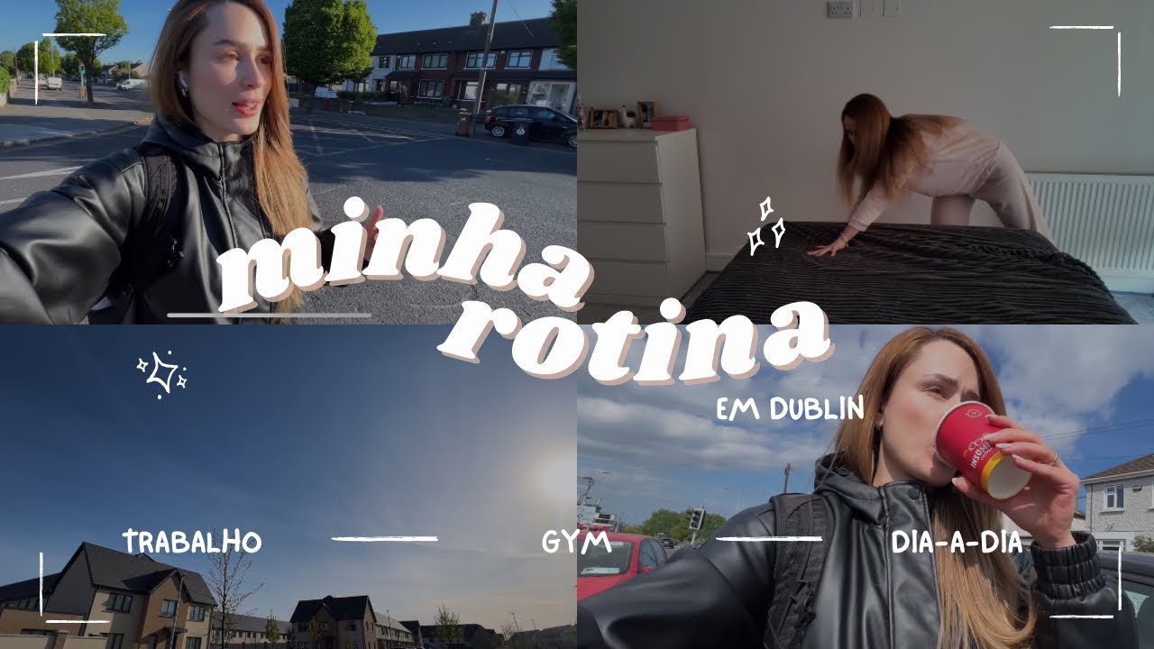 Minha rotina real na Europa: trabalho, dia a dia, mercado & bate papo