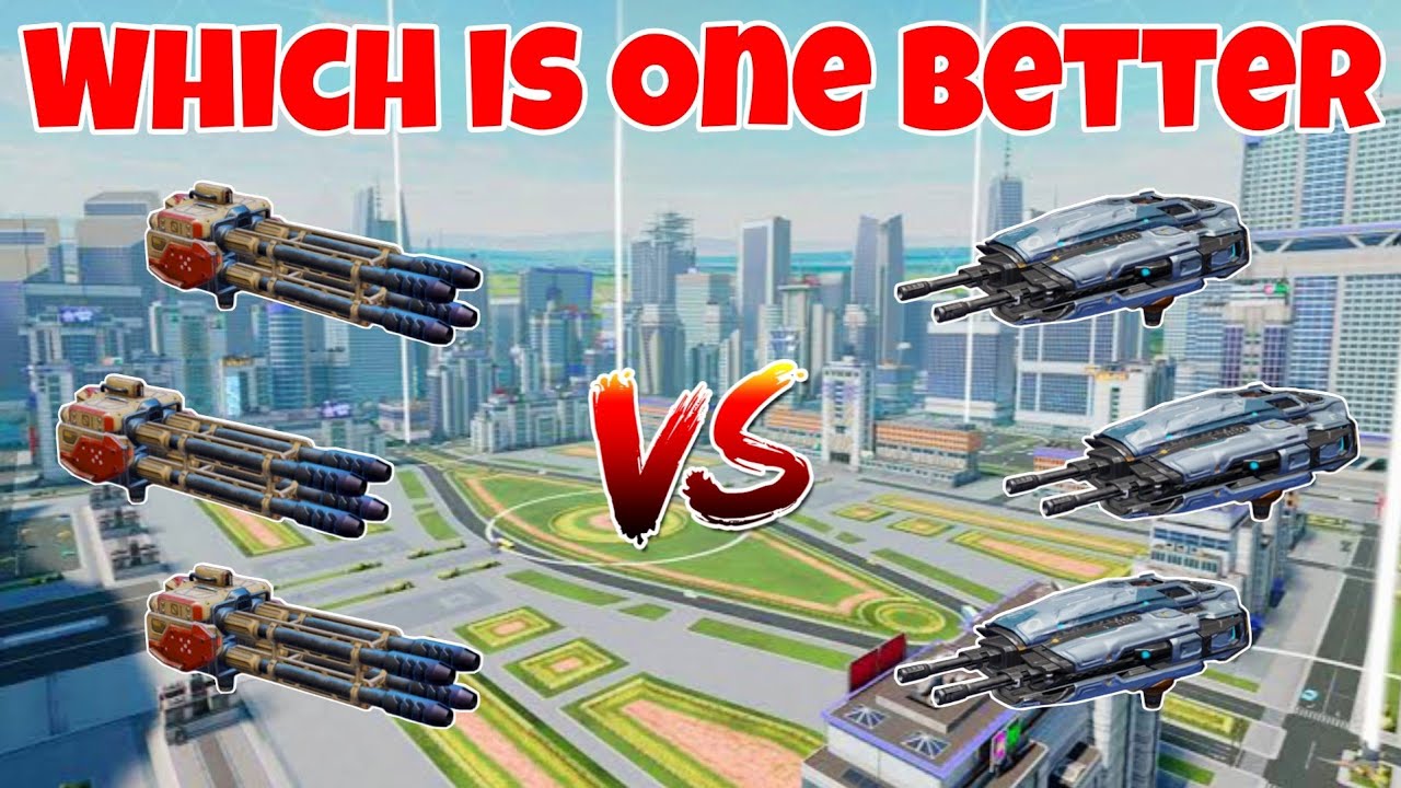 WR🔥 New Pilum VS Leinani Weapon Comparison ||WAR ROBOTS||