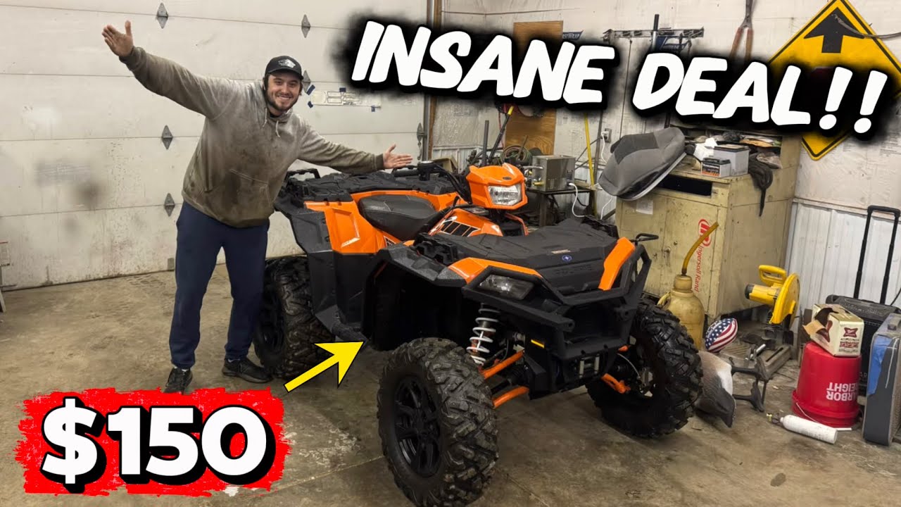 $20,000 ATV for $150 ((NOT CLICKBAIT))