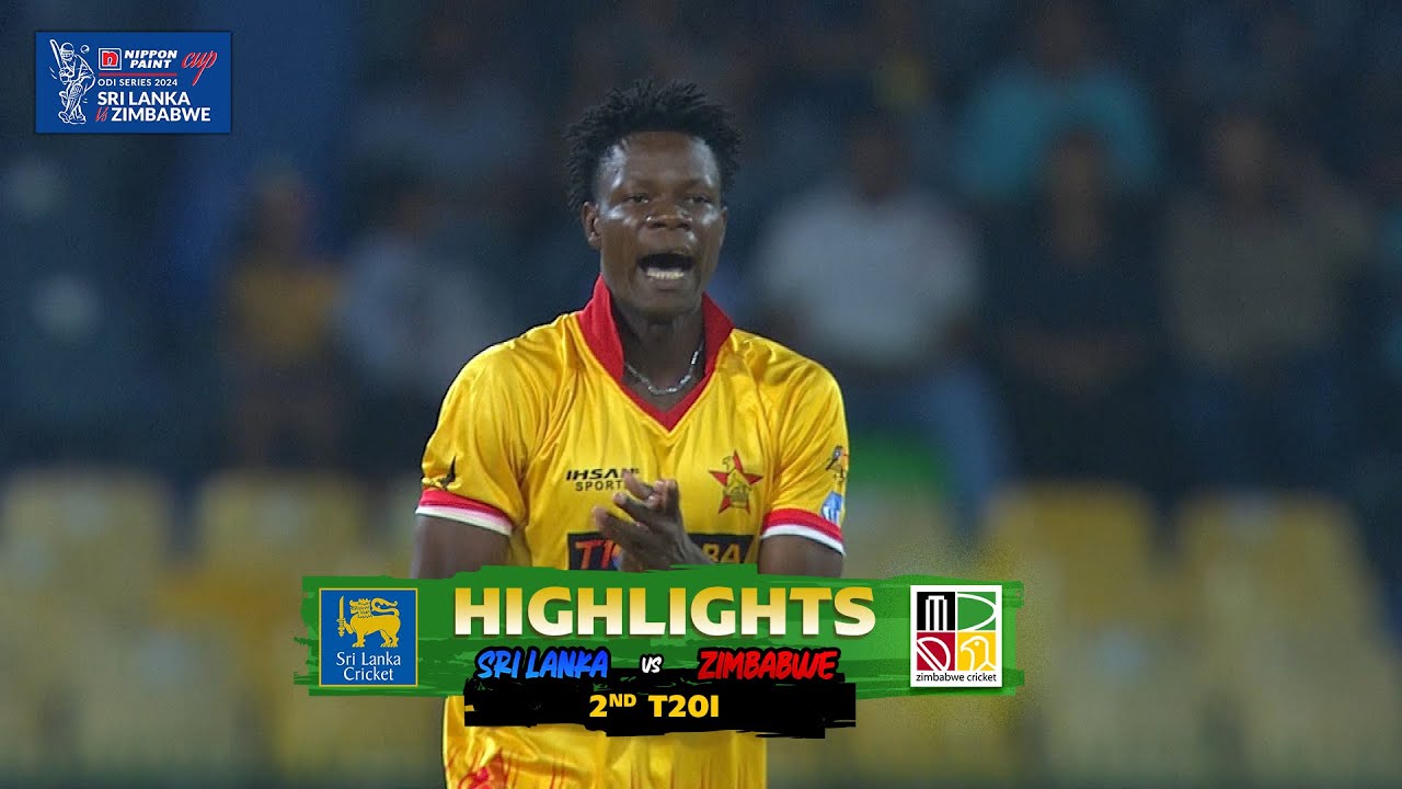 2nd T20I | Sri Lanka vs Zimbabwe | Highlights | 16th January 2024