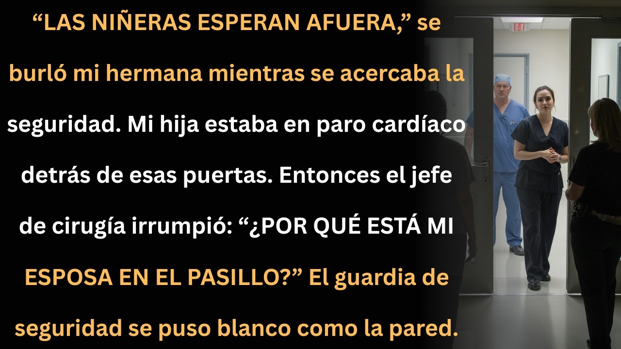 Mi hija moría y mi hermana me bloqueó, hasta que el jefe de cirugía apareció.