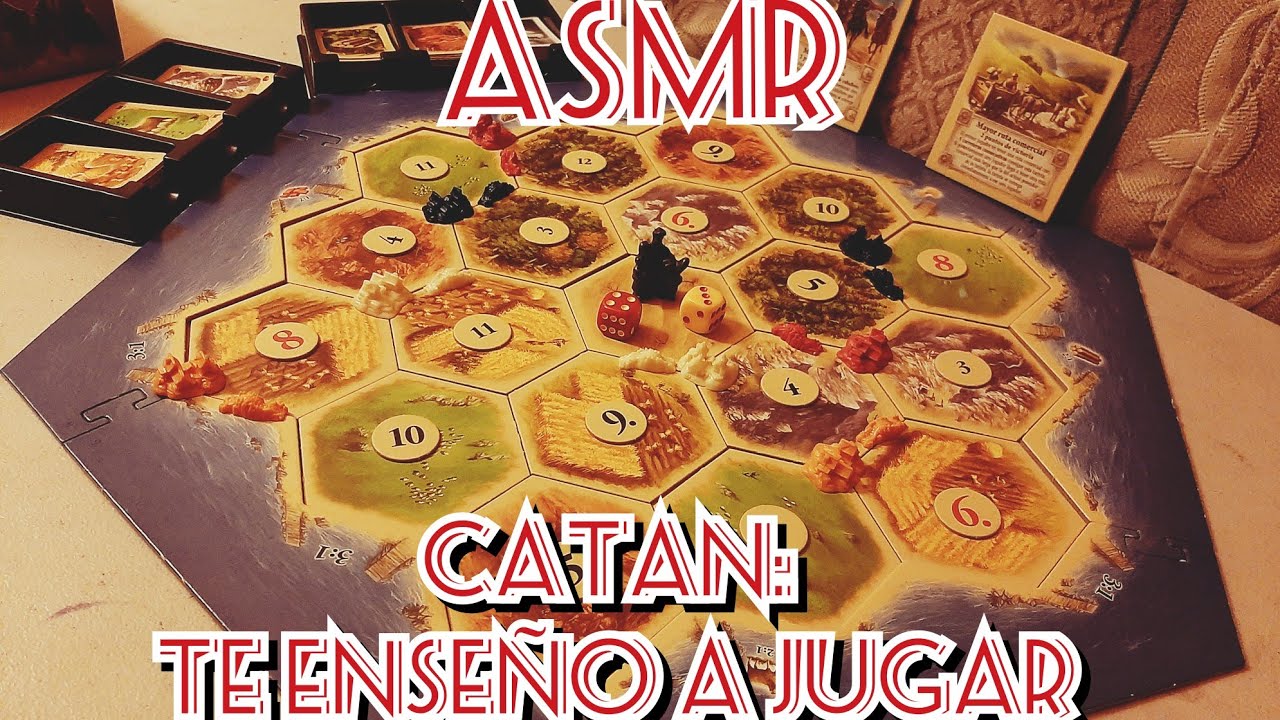 ASMR Español | CATAN (Juego de mesa): Te enseño a jugar