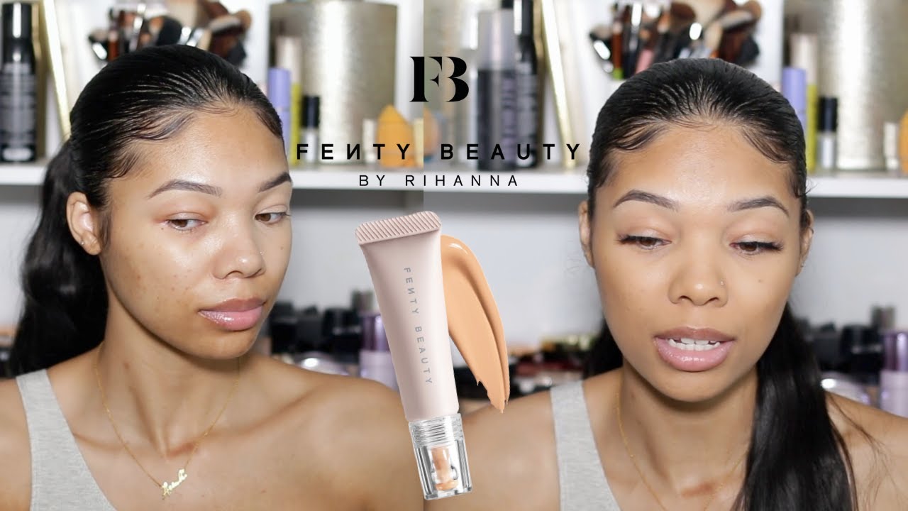 NEW FENTY BEAUTY BRIGHT FIX EYE BRIGHTENER CONCEALER | Asiah