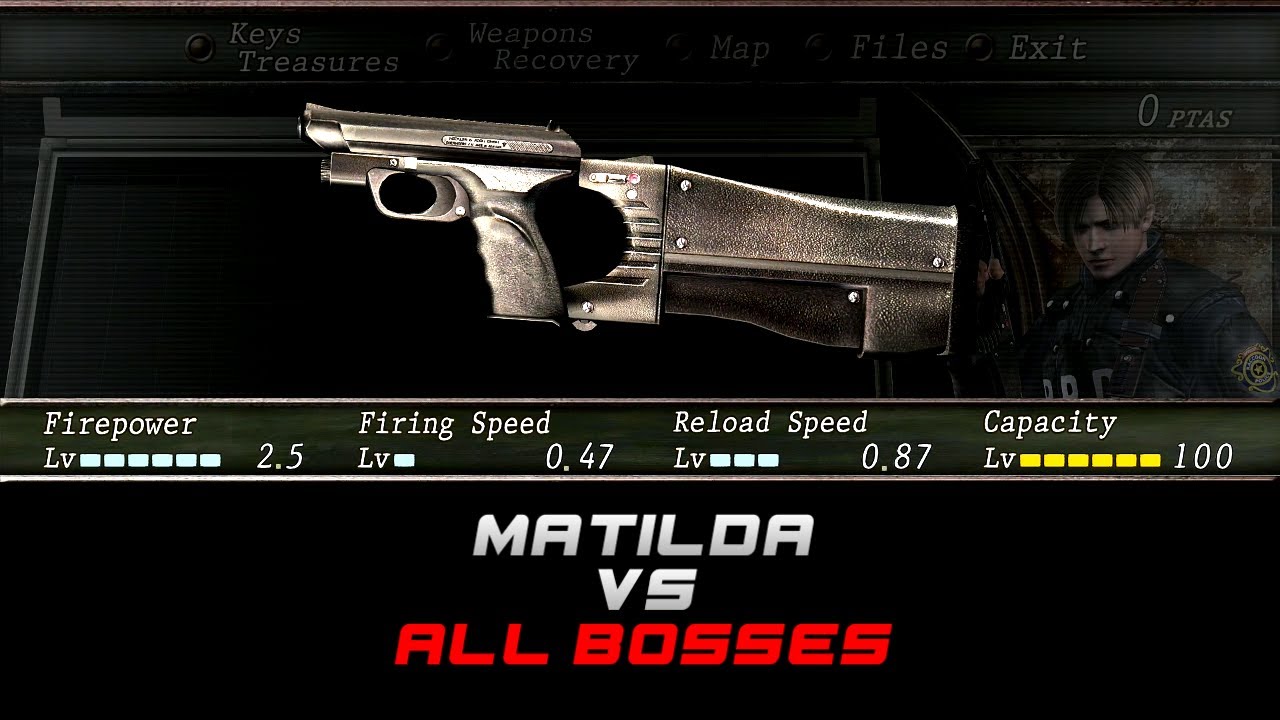 Matilda VS All Bosses - Resident Evil 4 HD Project