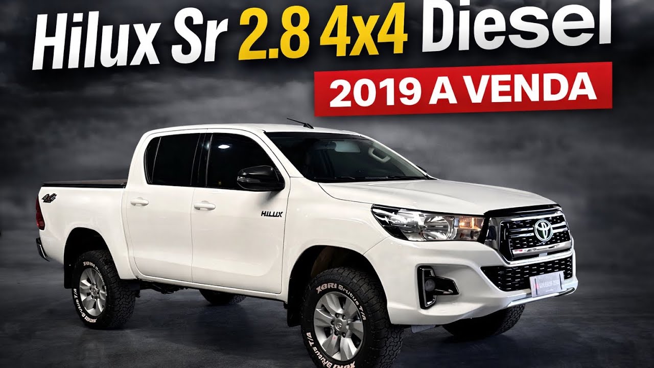 Toyota Hilux Sr 2.8 4x4 Diesel 2019 muito nova a venda! 